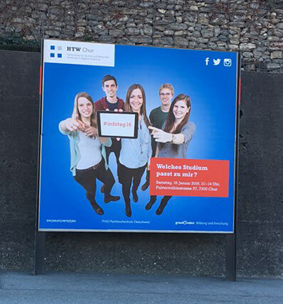 HTW Chur, Plakate